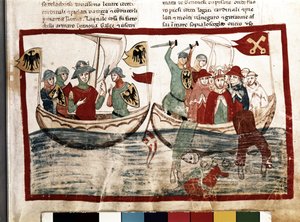 Ludwig IX. mit seinen Kreuzfahrern