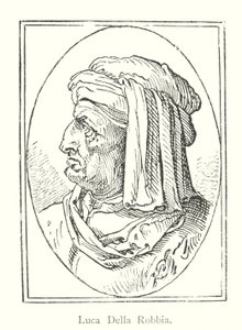 Luca Della Robbia (Gravur) von Italian School
