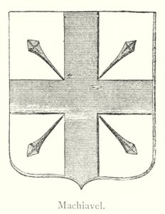 Machiavelli (Gravur) von Italian School