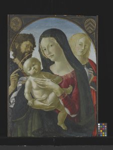 Madonna und Kind mit St. Johannes dem Täufer und St. Maria Magdalena