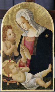 Madonna und Kind mit Johannes dem Täufer, ca. 1460 von Italian School
