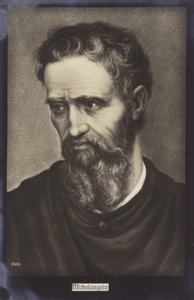 Michelangelo, italienischer Bildhauer, Maler und Architekt von Italian School