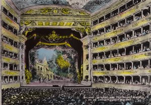 Mailand, Innenansicht, Teatro Alla Scala von Italian School