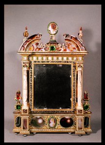Spiegel von Marie de Medici (1573-1642) von Italian School