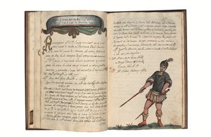 Über die Herstellung von Kanonen für die Republik Venedig von Carlo Camozzi di Bergamo (fl.1712), in Italienisch und Latein, illustriertes Manuskript auf Papier, Venedig, erste Hälfte des 18. Jahrhunderts