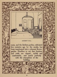 Seite aus einer Broschüre für das San Domenico Palace Hotel, Taormina von Italian School