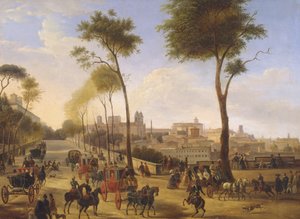 Spaziergang auf dem Pincio