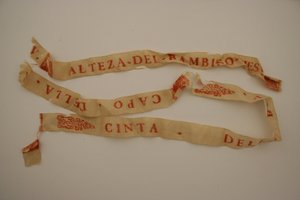 Pilgerweißer Band, 17. Jahrhundert von Italian School
