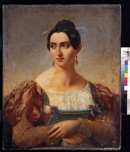 Porträt einer Frau von Italian School