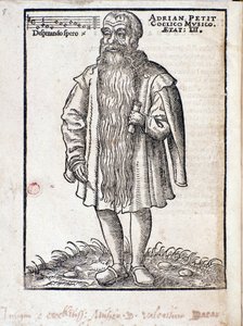 Porträt von Adrianus Petit Coclico (1500-1562), niederländischer Komponist der Renaissance von Italian School
