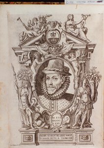 Porträt von Cesare Negri genannt Il Trombone (1536-1604), ein italienischer Tänzer