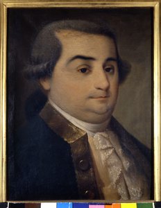 Porträt von Cesare Bonesana, Marquis von Beccaria (1738 - 1794), italienischer Jurist von Italian School