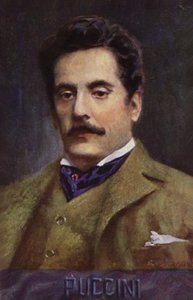 Porträt von Giacomo Puccini von Italian School