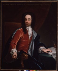 Porträt von Giovanni Battista Bononcini (1670-1747), italienischer Barockkomponist und Cellist