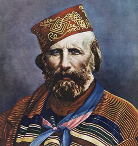 Porträt von Giuseppe Garibaldi (1807-1882), italienischer Politiker