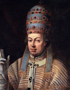 Porträt von Papst Pius VI. (Detail)