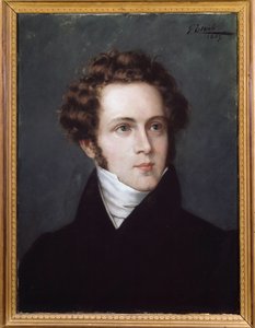 Porträt des italienischen Komponisten Vincenzo Bellini (1801-1835)