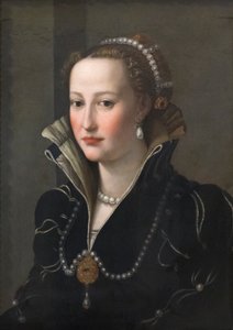 Porträt einer Dame, möglicherweise Isabella de Medici von Italian School