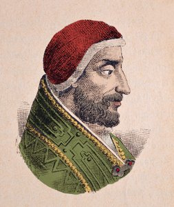Porträt von Papst Alexander IV. (1254-1261)