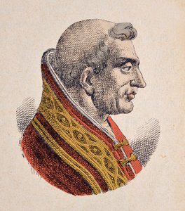 Porträt von Papst Coelestin IV. (1241) von Italian School