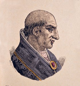 Porträt von Papst Clemens V (1305-1314) von Italian School