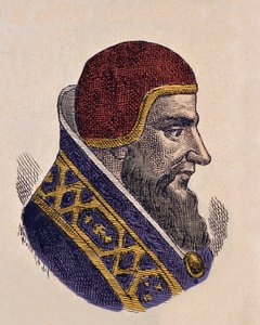 Porträt von Papst Damasus II (1048)