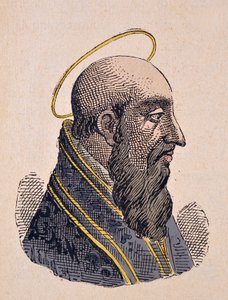 Porträt von Papst Felix I. (269-274)