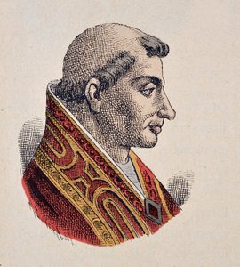 Porträt von Papst Gelasius II. (1118-1119) von Italian School