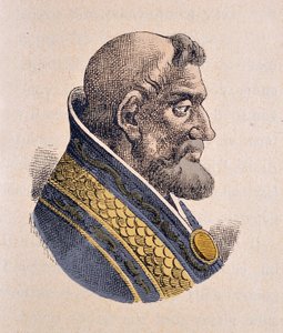 Porträt von Papst Honorius III (1216-1227)