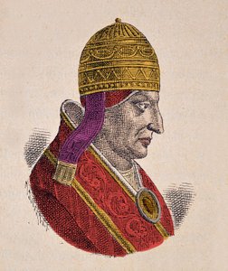 Porträt von Papst Innozenz III (1198-1216) von Italian School