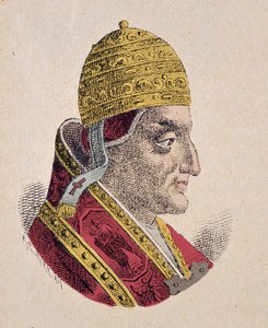 Porträt von Papst Innozenz IV (1243-1254) von Italian School