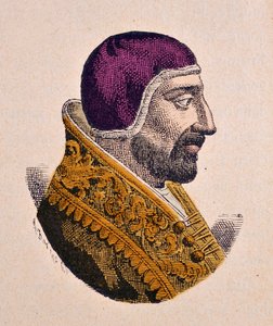 Porträt von Papst Innozenz VI. (1352-1362) von Italian School