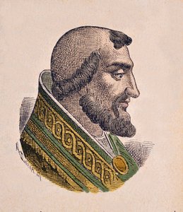 Porträt von Papst Leo IX (1049-1054) von Italian School