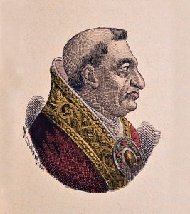 Porträt von Papst Paul II. (1464-1471) von Italian School