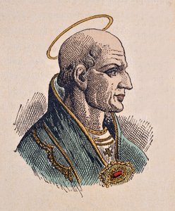 Porträt von Papst Simplicius (468-483)