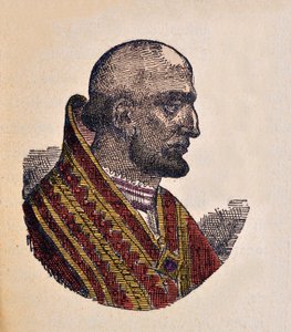 Porträt von Papst Theodor I. (642-649)