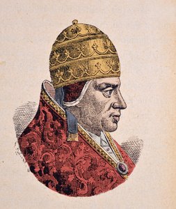 Porträt von Papst Urban VI. (1378-1389) von Italian School
