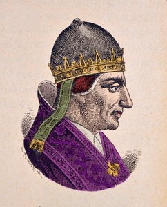Porträt von Papst Urban V (1362-1370) von Italian School