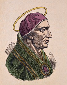 Porträt von Papst Zosimus (417-418)