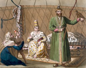 Prinz und Staatsoberhaupt der Kirgisen, ca. 1820er-30er Jahre