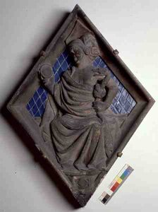 Prudence, Reliefkachel vom Campanile