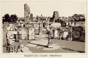Rom: Palast der Cäsaren, Peristyl von Italian School