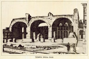 Rom: Tempel des Friedens von Italian School