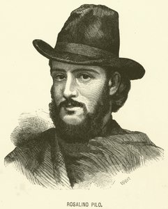 Rosalino Pilo (Gravur) von Italian School