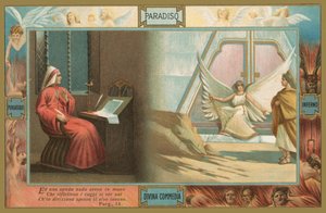 Szene aus der Göttlichen Komödie von Dante von Italian School