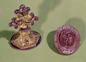 Siegel von Cosimo de Medici (1519-74)