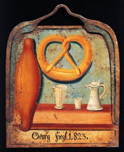 Schild für Brot- und Milchladen
