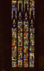 Geschichten der Heiligen Katharina von Alexandria (Glas)