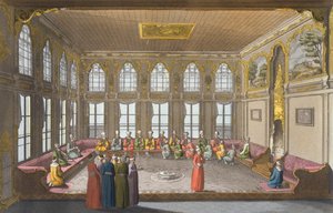 Das Apartment eines Ministers, Tafel 57 aus Teil III, Band I von 