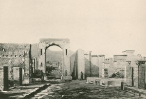 Der Bogen des Caligula wie er ist (Gravur) von Italian School